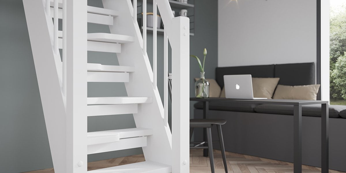 Spar 4.4.1, safer than a ladder but not as space-consuming as a staircase