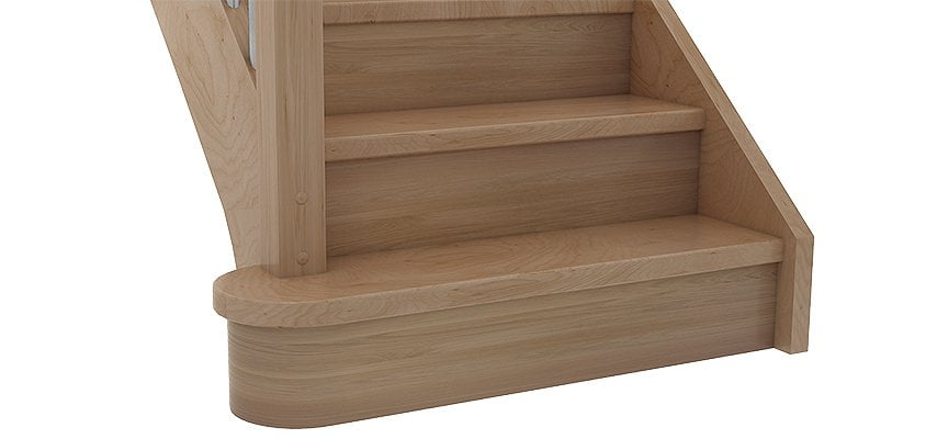 Block step Bs2e in tight design