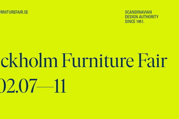 Stockholm Furniture Fair 2023